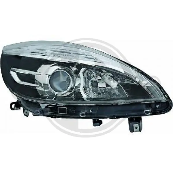 6073092E Polcar Reflektor lewy