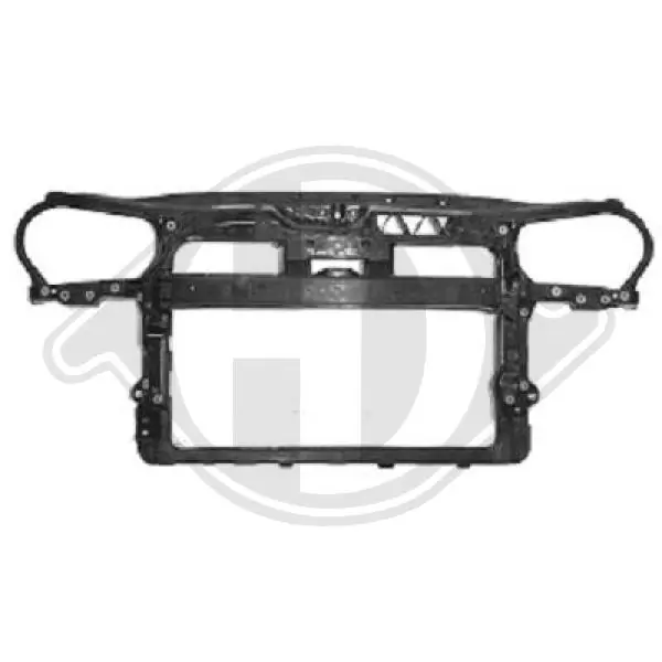 Osłona chłodnicy kompletna (panel mocowania reflektorów) do Volkswagen Polo IV 9N, 9A