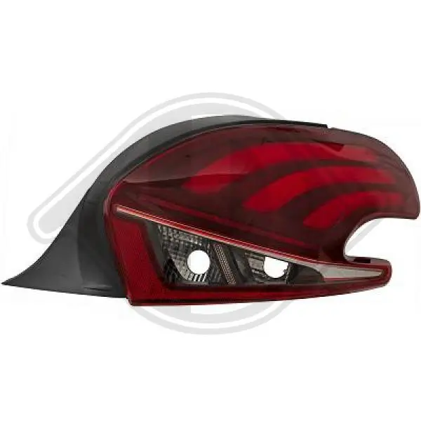 Do koszyka Lampa zespolona tylna prawa Peugeot 208 I CA, CC
