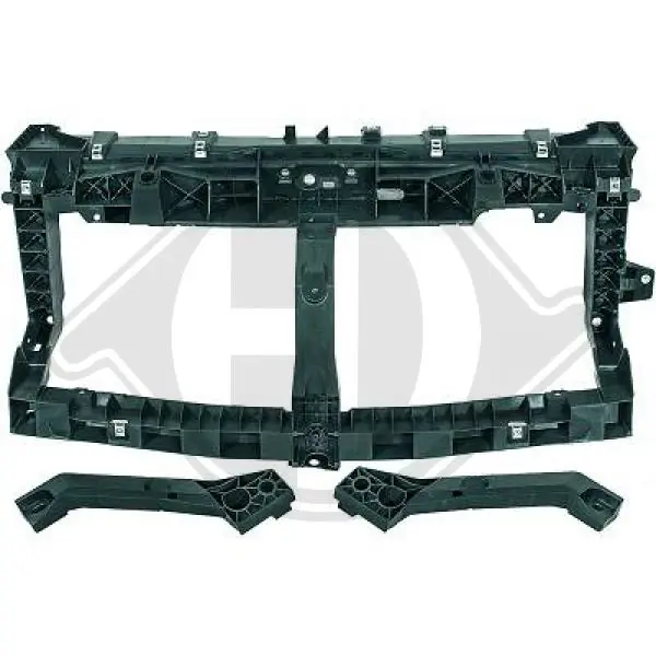Osłona chłodnicy kompletna (panel mocowania reflektorów) 93867893 General Motors