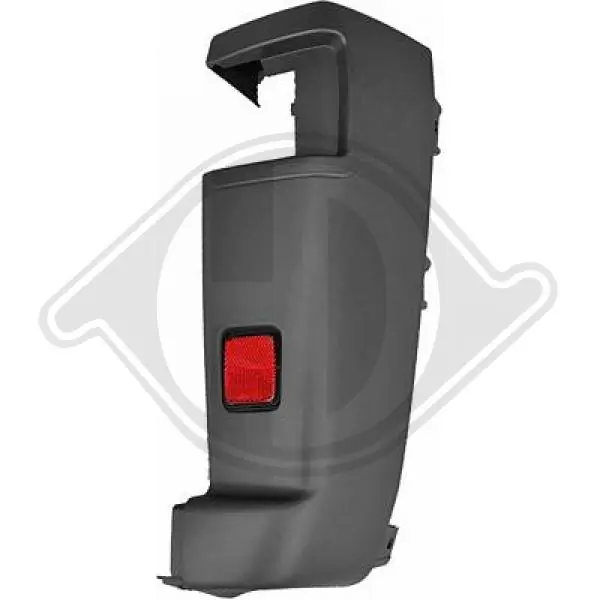 Do koszyka 1618045880 Peugeot/Citroen Zderzak tylny, prawa część