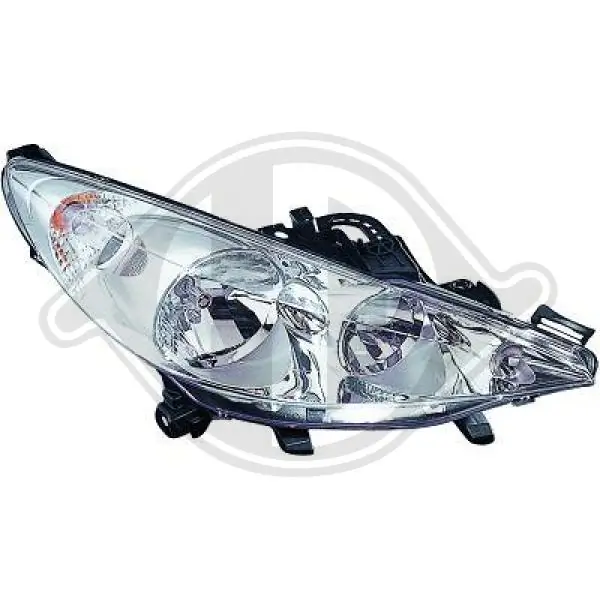 Do koszyka Reflektor prawy Peugeot 207 SW WK