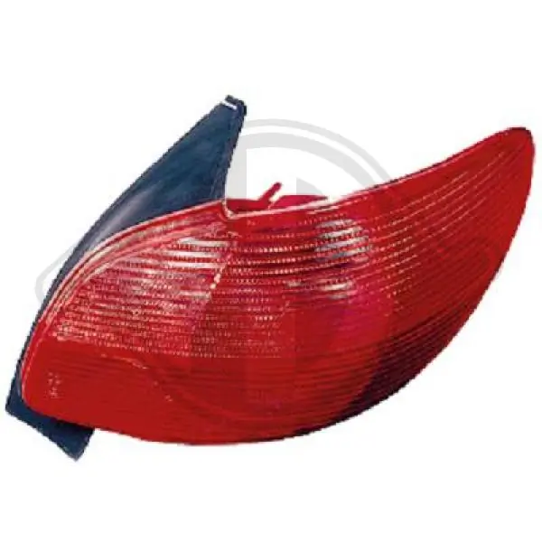 Lampa zespolona tylna lewa do Peugeot 206  2A/C