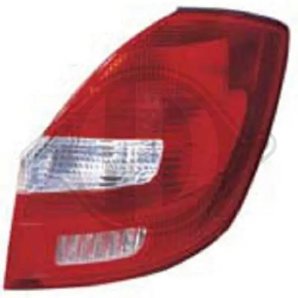 Lampa zespolona tylna prawa do Skoda Fabia II 5J5, 545