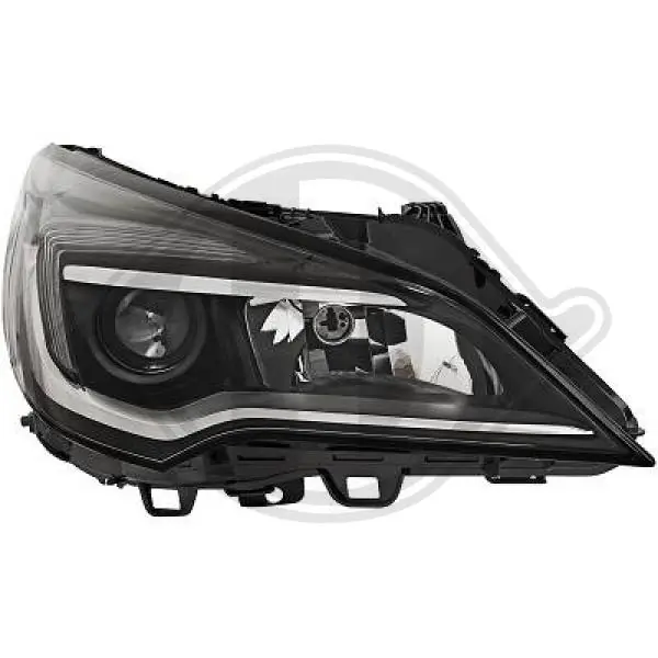 Do koszyka 13488970 General Motors Reflektor prawy