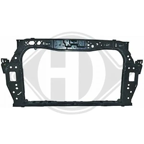 Do koszyka Osłona chłodnicy kompletna (panel mocowania reflektorów) KIA Rio III UB