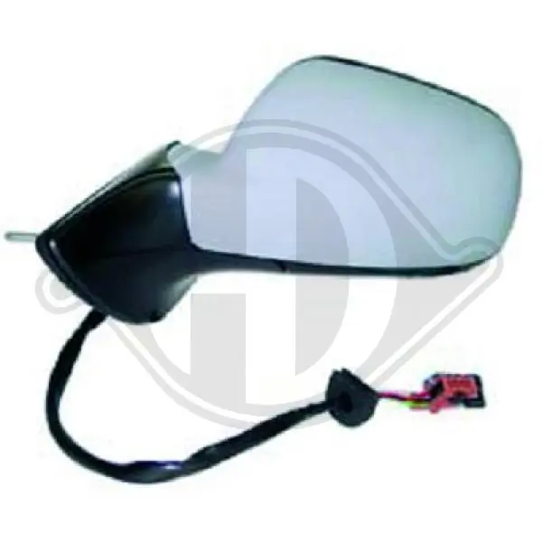 Lusterko wsteczne prawe Peugeot 407 SW kombi (6E) (2004 - 2011) cena, od 53,15 USD