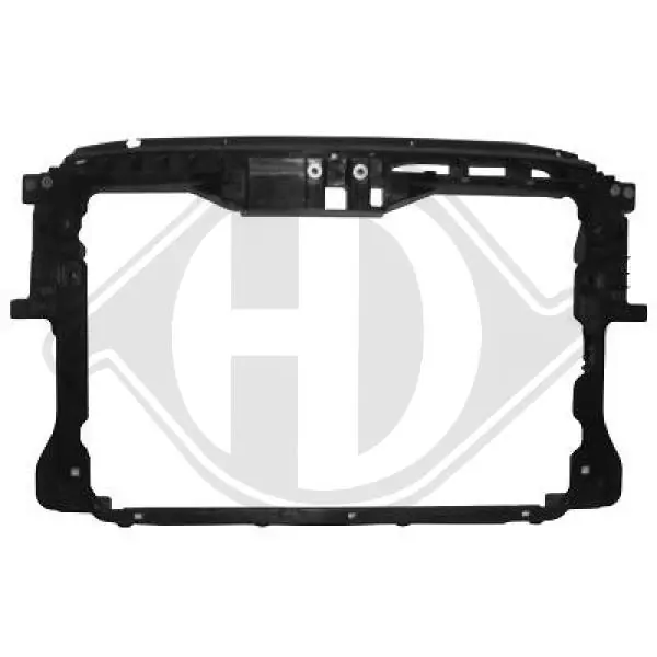 Do koszyka Osłona chłodnicy kompletna (panel mocowania reflektorów) Volkswagen Tiguan I 5N1, 5N2