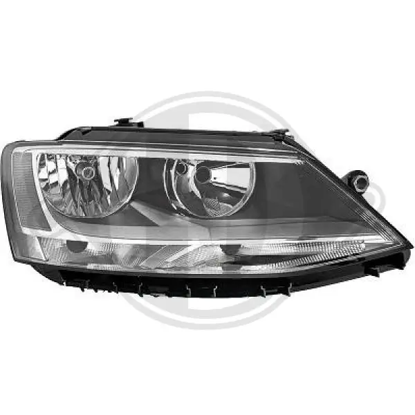 Reflektor prawy do Volkswagen Jetta VI 162, 163, AV3, AV2, AY2, AY3