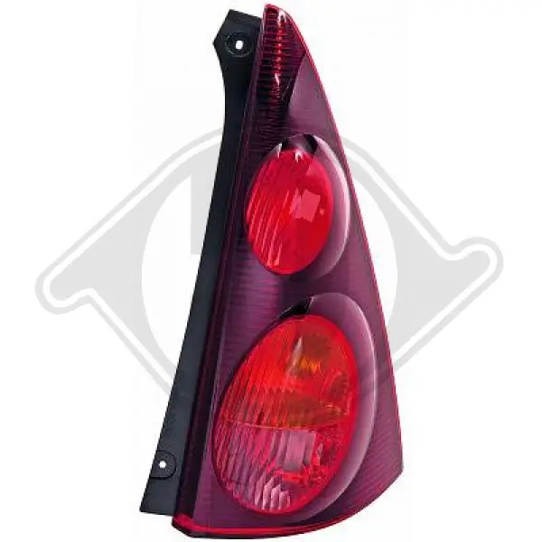 Lampa zespolona tylna lewa do Peugeot 107  