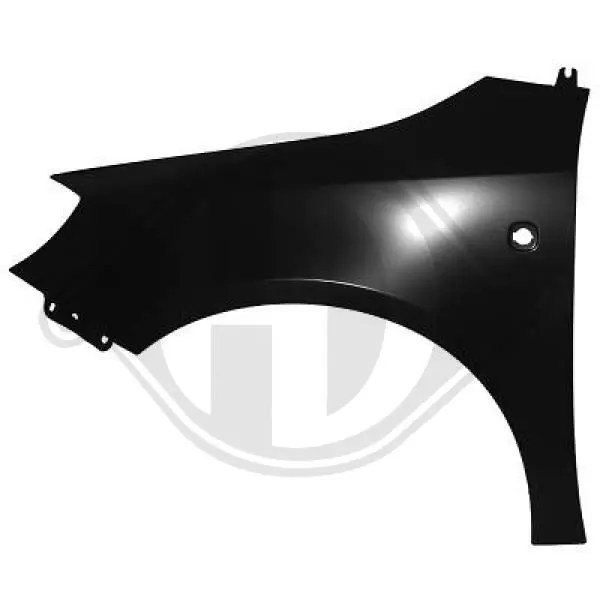 Błotnik przedni prawy do Skoda Fabia II 5J5, 545
