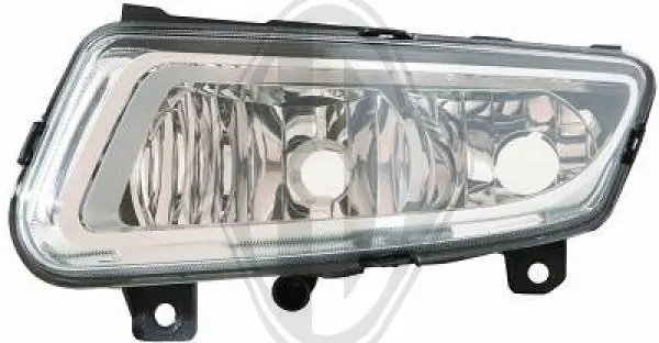 Do koszyka Lampa przeciwmgielna lewa Volkswagen Polo V 6R1, 6C1