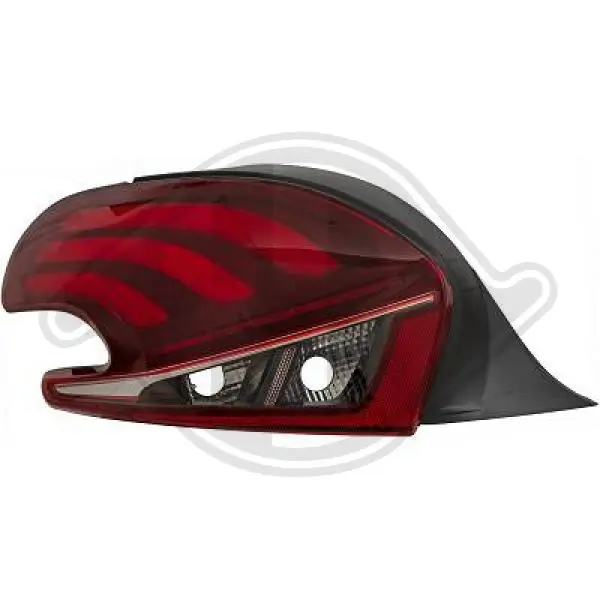 Do koszyka Lampa zespolona tylna lewa Peugeot 208 I CA, CC