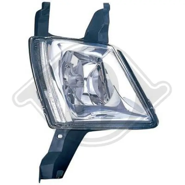 Lampa przeciwmgielna lewa do Peugeot 407 SW 6E