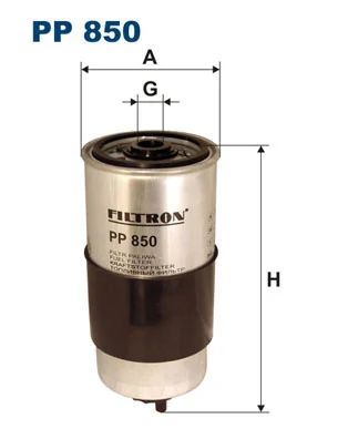 PP850 Filtron filtr paliwa