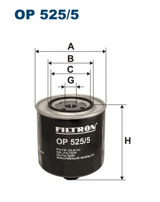 Filtr oleju 279018130106 Tata