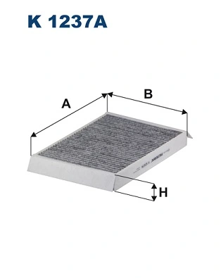 K1237A Filtron filtr kabiny