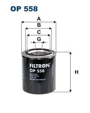 OP558 Filtron filtr oleju