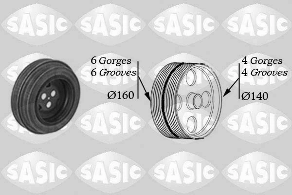 Koło pasowe wału korbowego Ford Transit VII awangarda (V363) (2013 - 2026) cena, od 97,49 USD
