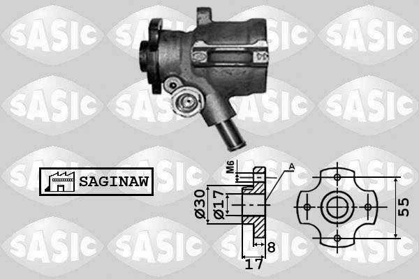 Pompa wspomagania hydraulicznego kierownicy Peugeot 309 I hatchback (10C, 10A) (1985 - 1989) cena, od 65,01 USD
