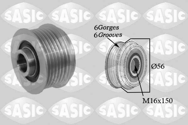  Koło pasowe alternatora Renault Megane 
