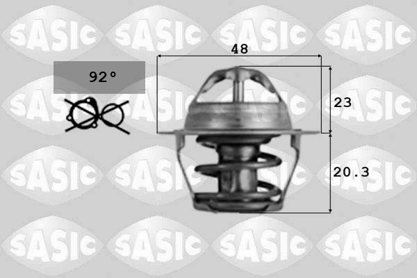 Termostat 1338870 General Motors