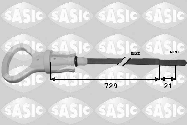 Do koszyka Bagnet poziomu oleju w silniku Volkswagen LT 28-35 II 2DB, 2DE, 2DK