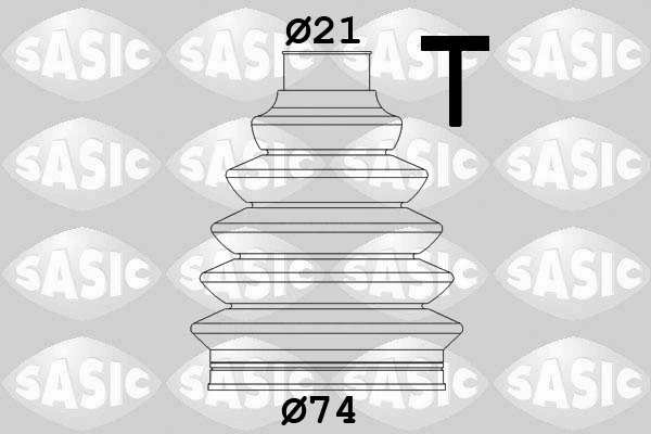  Osłona przegubu homokinetycznego półosi przedniej zewnętrzna Citroen C-Elysee 