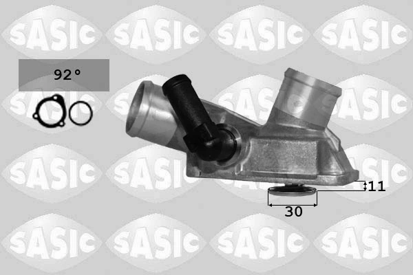 Obudowa termostatu 90572899 General Motors
