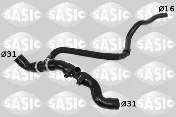 Przewód (króciec) chłodnicy górny Volkswagen Polo 5 6R1, 6C1