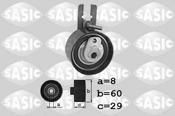 Rolka napinacza paska rozrządu Peugeot 206 hatchback (2A/C) (1998 - 2008) cena, od 20,72 USD