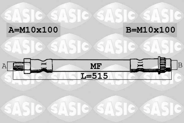 Przewód hamulcowy przedni General Motors 13544841 cena, od 8,52 USD