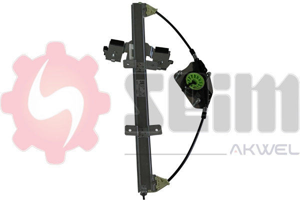 Mechanizm podnoszenia szyby drzwi przednich lewych Fiat/Alfa/Lancia 52072857 cena, od 64,70 USD