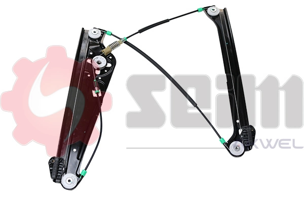 Mechanizm podnoszenia szyby drzwi przednich lewych do BMW 7  E65, E66, E67