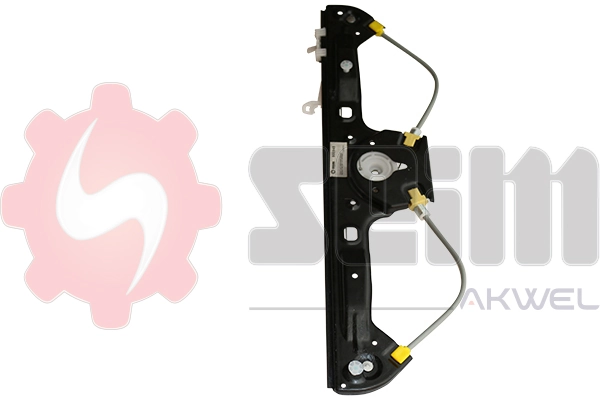 Mechanizm podnoszenia szyby drzwi przednich lewych General Motors 1689037280