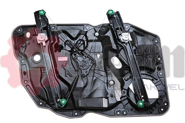 Mechanizm podnoszenia szyby drzwi przednich prawych Volkswagen Touareg II SUV (7P5, 7P6) (2010 - 2017) cena, od 89,79 USD