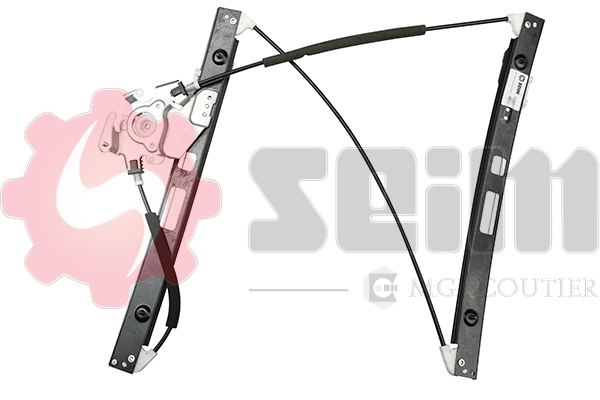 Do koszyka Mechanizm podnoszenia szyby drzwi przednich prawych BMW 3  E46