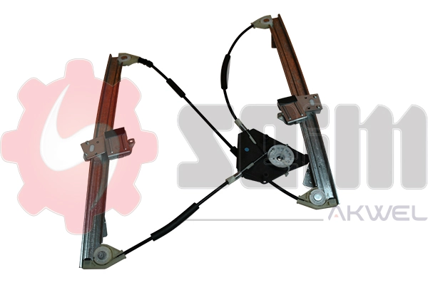 Mechanizm podnoszenia szyby drzwi przednich lewych do Volkswagen Polo IV 9N, 9A