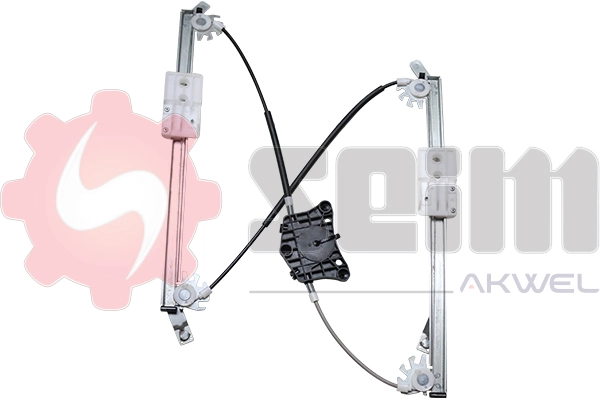 Mechanizm podnoszenia szyby drzwi przednich prawych do Skoda Kodiaq I NS6, NS7, NV7