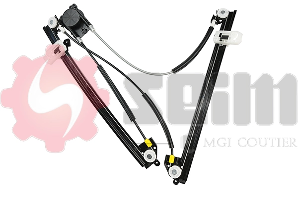 Mechanizm podnoszenia szyby drzwi przednich lewych do Renault Megane II LM0, LM1