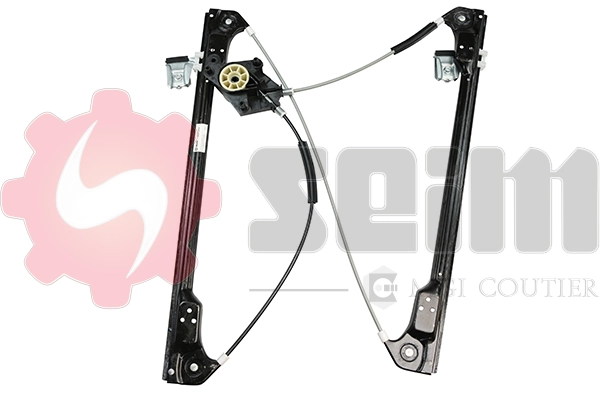 Do koszyka Mechanizm podnoszenia szyby drzwi przednich prawych Volkswagen Transporter T5 7HB, 7HJ, 7EB, 7EJ