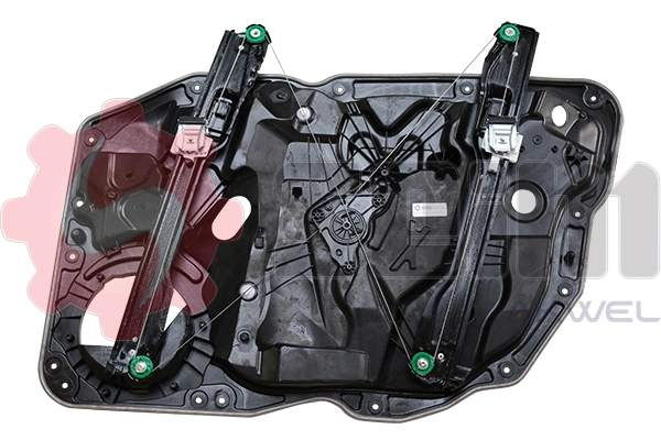 Mechanizm podnoszenia szyby drzwi przednich lewych Volkswagen Golf II