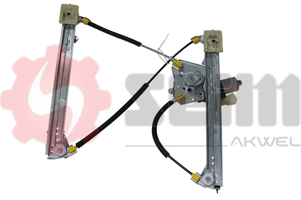 Do koszyka Mechanizm podnoszenia szyby drzwi przednich prawych Ford Focus III CB8