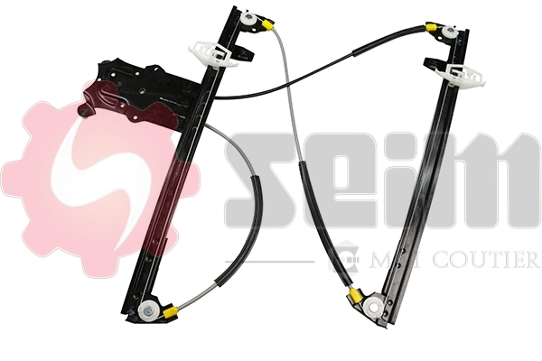 Mechanizm podnoszenia szyby drzwi przednich lewych 1689038880 General Motors