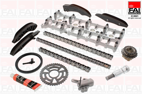 Łańcuch rozrządu, zestaw 59017SET Iwis