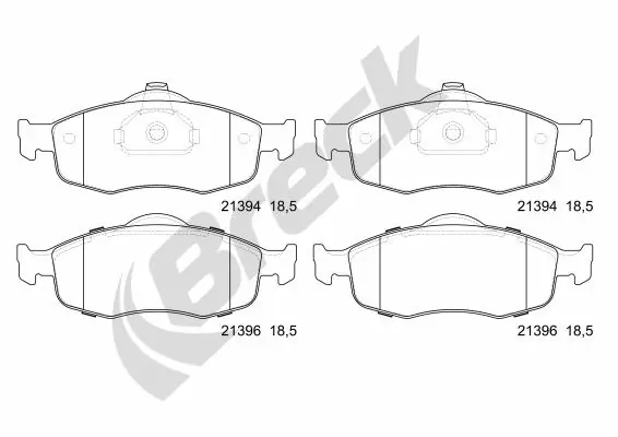 Klocki hamulcowe przednie tarczowe Ford Scorpio I hatchback (GAE, GGE) (1985 - 1994) cena, od 28,37 USD
