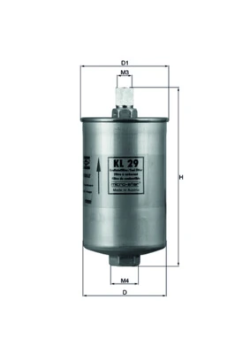 KL29 Mahle Original Filtr paliwa