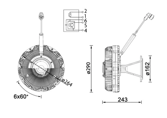 CFC173000P Mahle Original