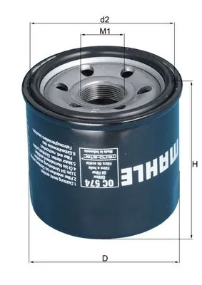 OC574 Mahle Original