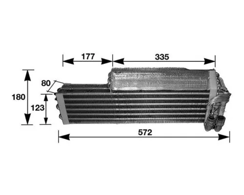 Kupić Parownik klimatyzacji Mercedes S  W126 w dobrej cenie
